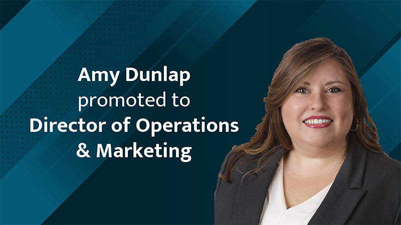 Amy Marrs Dunlap Elevated to Director of Operations